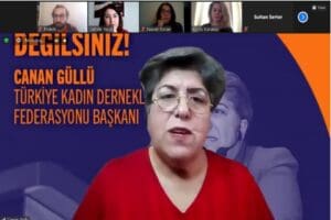 T&uuml;rkiye Kadın Dernekleri Federasyonu (TKDF) Başkanı Canan G&uuml;ll&uuml;, &lsquo;İstanbul S&ouml;zleşmesi