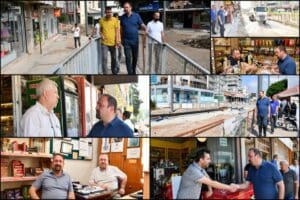 &Ccedil;iğli Belediye Başkanı Utku G&uuml;mr&uuml;k&ccedil;&uuml;, sorunların yerinde tespiti ve bir