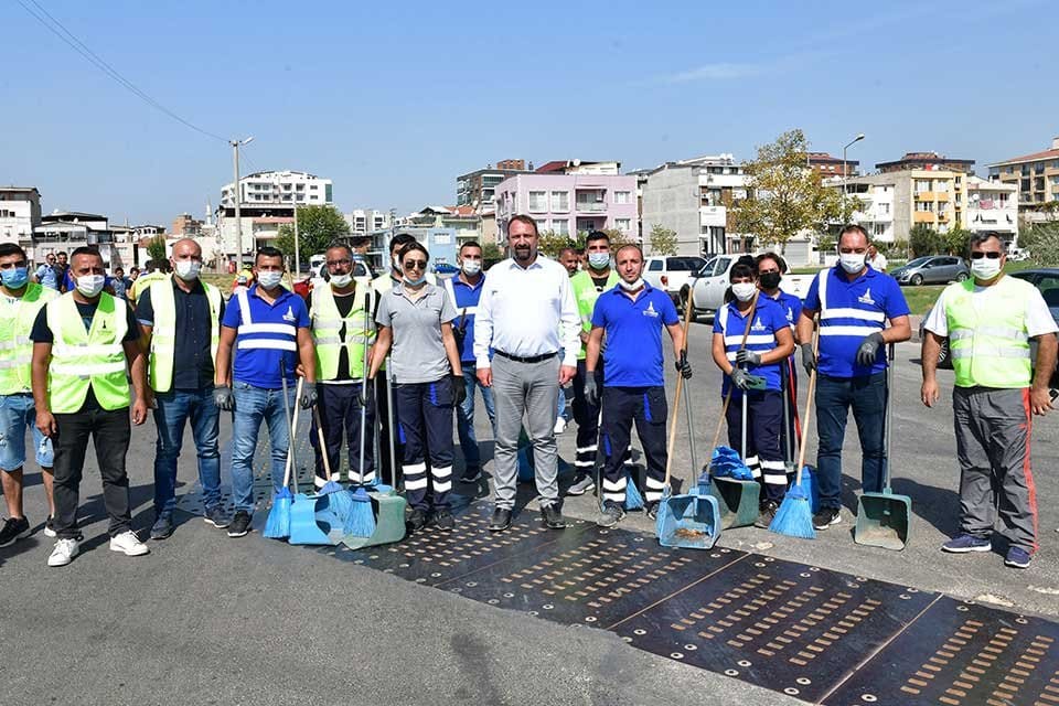 &Ccedil;iğli Belediyesi, 18 Eyl&uuml;l D&uuml;nya Temizlik G&uuml;n&uuml; sebebiyle 180 &uuml;lkede