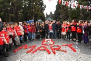 Bornova Belediye Başkanı Dr. Mustafa İduğ, 8 Mart D&uuml;nya Emek&ccedil;i