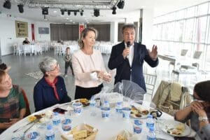 Bornova Belediye Başkanı Dr. Mustafa İduğ, Bornova Kadın Girişimi &Uuml;retim