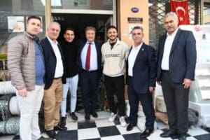 Bornova Belediye Başkanı Dr. Mustafa İduğ, Yeşilova&rsquo;da yapılan saha &ccedil;alışmasında