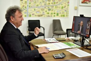 Bornova Belediye Başkanı Dr. Mustafa İduğ, CHP Genel Başkanı Kemal