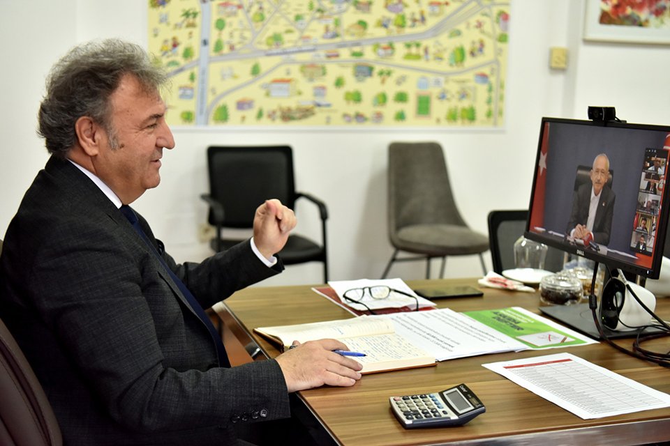 Başkan İduğ Kılıçdaroğlu'na yoksullukla mücadele çalışmalarını anlattı