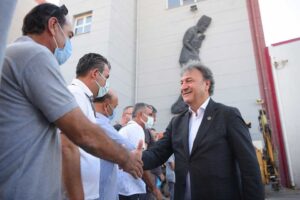Bornova Belediye Başkanı Dr. Mustafa İduğ, Kurban Bayramı öncesinde mesai