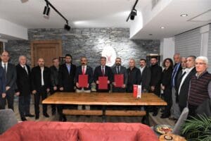 Bornova Belediyesi'ne ait olan Pınarbaşı K&uuml;lt&uuml;r Merkezi i&ccedil;inde bulunan Cemevi,