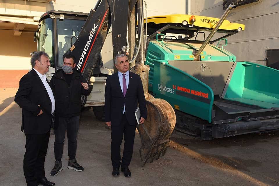 Bornova Belediye Başkanı Dr. Mustafa İduğ, yeni yılın ilk mesai