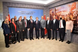 Bornova Belediye Başkanı Dr. Mustafa İduğ ve CHP Bornova İl&ccedil;e
