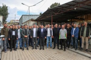 Buca Belediye Başkanı Erhan Kılı&ccedil;, Ramazan Bayramı &ouml;ncesinde belediye personeli