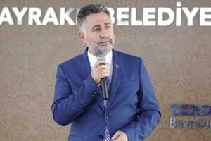 Bayraklı Belediye Başkanı Serdar Sandal, "Cami ve Din G&ouml;revlileri Haftası"