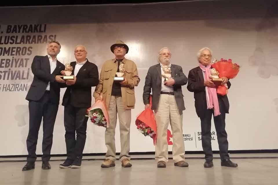 Bayraklı Belediyesi&rsquo;nin ilk kez d&uuml;zenlediği Uluslararası Homeros Edebiyat-Sanat Festivali&rsquo;nin kapanış