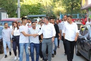 Belediye &ccedil;alışmalarını yerinde incelemek, vatandaşların talep ve &ouml;nerilerini ilk ağızdan