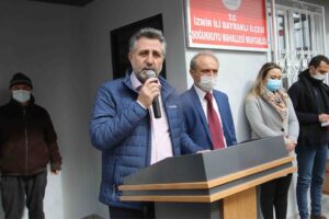 Bayraklı Belediyesi tarafından inşası tamamlanan Soğukkuyu Mahallesi Muhtarlığı’nın yeni binası