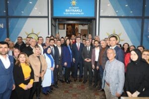 AK Parti İzmir İl Başkanı Bilal Saygılı, Bayraklı İl&ccedil;e Teşkilatı