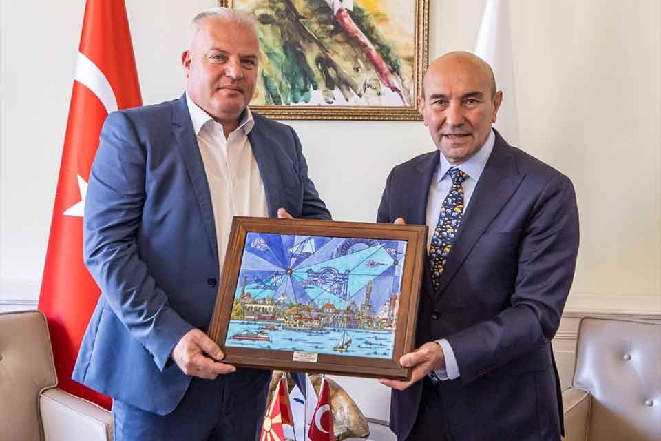 Makedonya’nın Delçevo kasabasının Belediye Başkanı Goran Trajkovski ve beraberindeki heyet