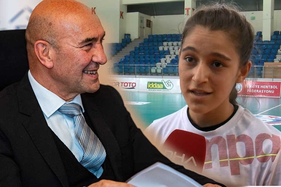 İzmir B&uuml;y&uuml;kşehir Belediyesi Başkanı Tun&ccedil; Soyer, Şanlıurfa'da yaşayan 13 yaşındaki