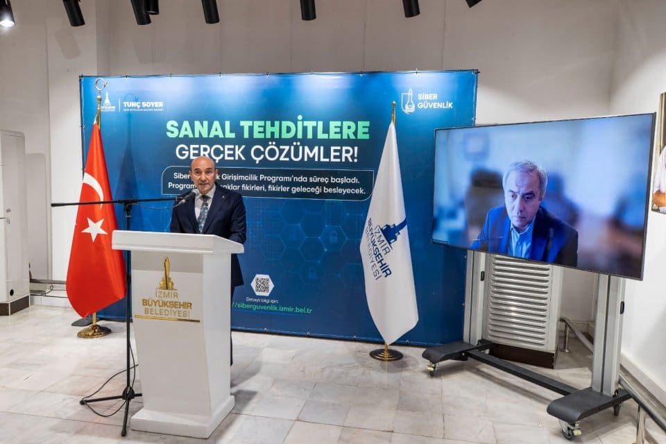 İzmir B&uuml;y&uuml;kşehir Belediyesi&rsquo;nin siber g&uuml;venlik alanında gen&ccedil; girişimcileri desteklemek i&ccedil;in
