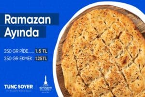 İzmir B&uuml;y&uuml;kşehir Belediyesi Ramazan ayında Kent Ekmek b&uuml;felerinde satışa sunulacak