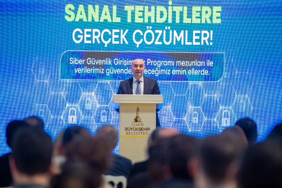 İzmir B&uuml;y&uuml;kşehir Belediyesi&rsquo;nin siber g&uuml;venlik alanında gen&ccedil; girişimcileri desteklemek i&ccedil;in