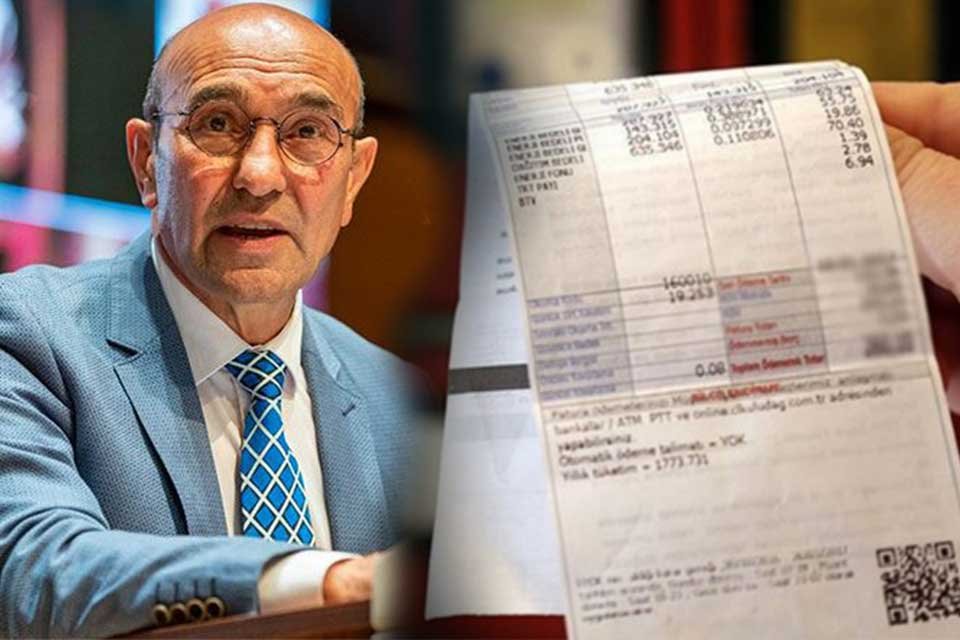 Vatandaşların faturalara y&ouml;nelik isyanına Başkan Soyer'den de destek geldi. Başkan