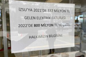 Başkan Soyer, İZSU'ya gelen faturayı paylaştı. Bir yılda ki değişime