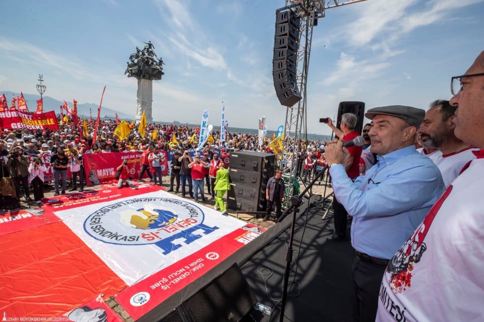 Başkan Tun&ccedil; Soyer, &ldquo;Halktan, emekten yana iktidarı hep beraber kuracağız.