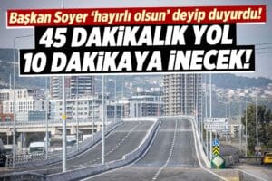 İzmir B&uuml;y&uuml;kşehir Belediyesi, Buca ile Bornova&rsquo;yı birbirine kesintisiz bağlayacak &ldquo;Buca
