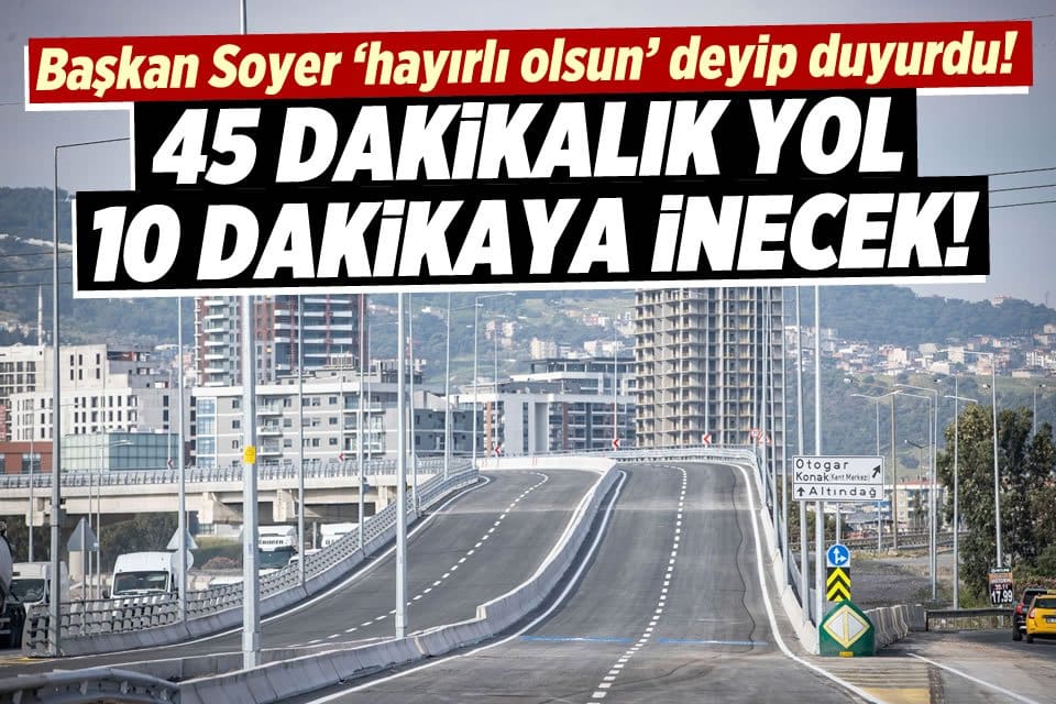 İzmir B&uuml;y&uuml;kşehir Belediyesi, Buca ile Bornova&rsquo;yı birbirine kesintisiz bağlayacak &ldquo;Buca