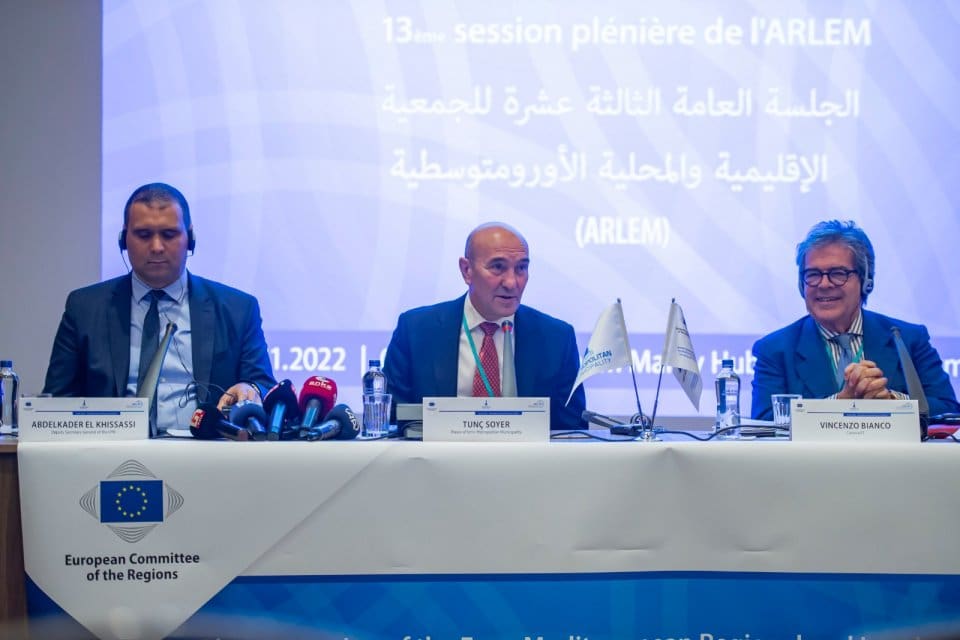 Avrupa-Akdeniz B&ouml;lgesel ve Yerel Meclisi&rsquo;nin 13. Genel Kurulu İzmir&rsquo;de devam