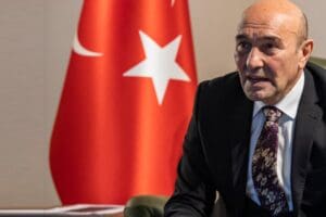 Cittaslow International Başkanlık Konseyi&rsquo;nin &ccedil;evrimi&ccedil;i toplantısında konuşan İzmir B&uuml;y&uuml;kşehir Belediye