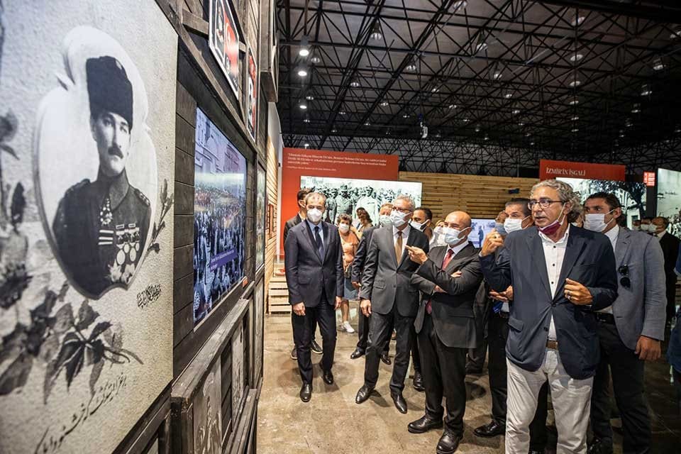 İstiklal Sergisi'nin a&ccedil;ılışı 30 Ağustos Zafer Bayramı'nın 99. yıld&ouml;n&uuml;m&uuml;nde K&uuml;lt&uuml;rpark