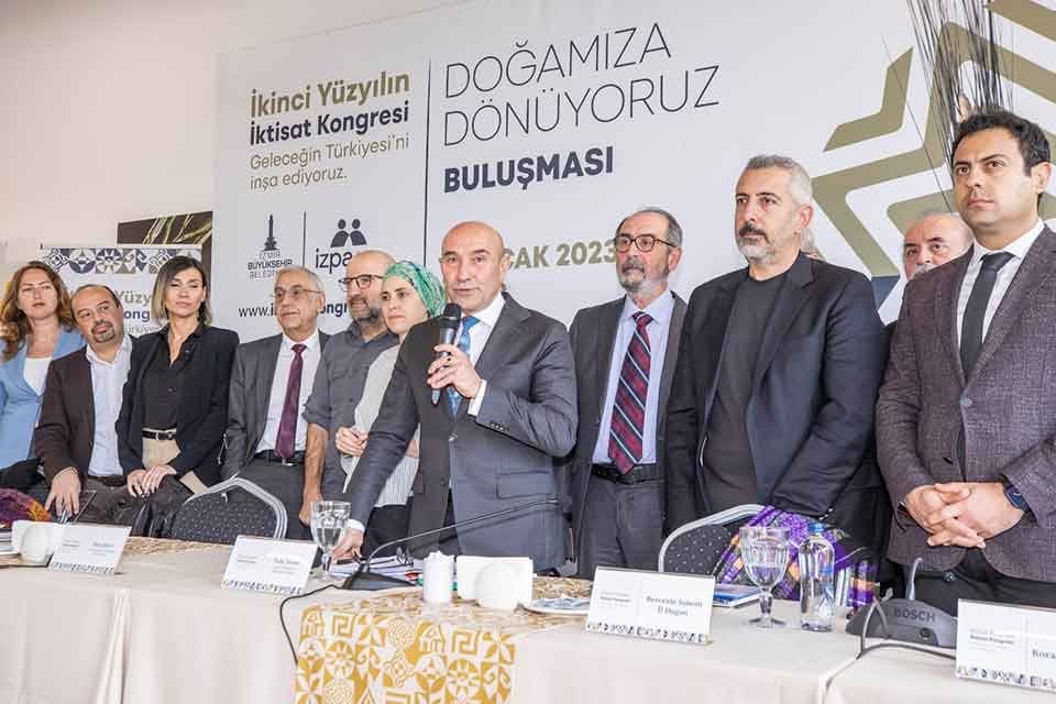 İzmir B&uuml;y&uuml;kşehir Belediyesi'nin d&uuml;zenleyeceği İkinci Y&uuml;zyılın İktisat Kongresi hazırlıkları s&uuml;r&uuml;yor.