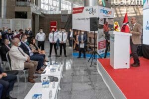 İzmir B&uuml;y&uuml;kşehir Belediye Başkanı Tun&ccedil; Soyer, Fuar İzmir&rsquo;de kapılarını a&ccedil;an