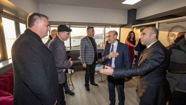 Başkan Soyer'den Sivas Dernekleri Federasyonu'na ziyaret etti