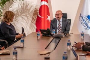 T&uuml;rkiye Turizm Yatırımcıları Derneği Başkanı Oya Narin ile y&ouml;netim kurulu