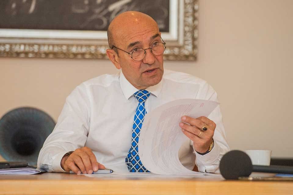 İzmir B&uuml;y&uuml;kşehir Belediye Başkanı Tun&ccedil; Soyer, Skal İzmir Kul&uuml;b&uuml;&rsquo;n&uuml;n yeni