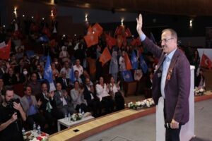 AK Parti İzmir İl Başkanı Kerem Ali Sürekli, Bornova'da katıldığı