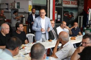AK Parti İzmir İl Başkanı Kerem Ali Sürekli, Gönül Seferberliği