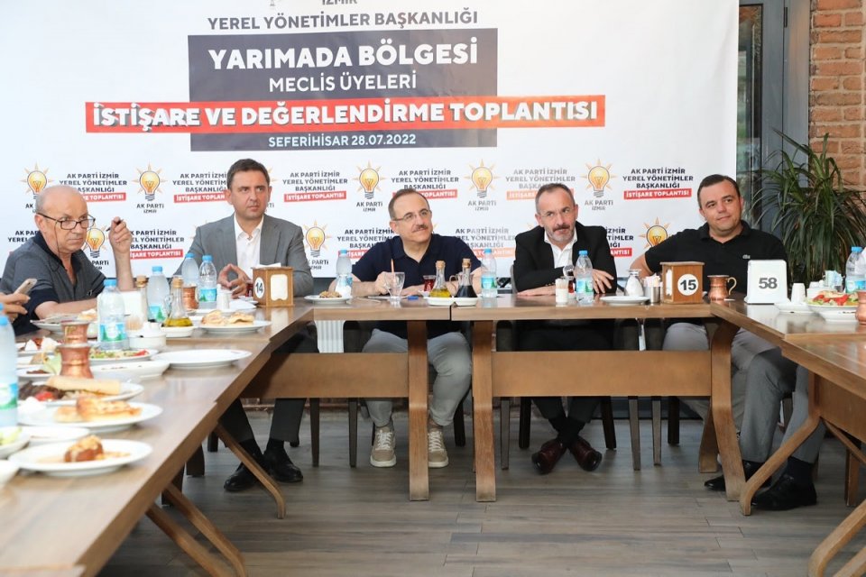 AK Parti İzmir İl Başkanlığı Yerel Yönetimler Başkanlığı koordinesinde Seferihisar