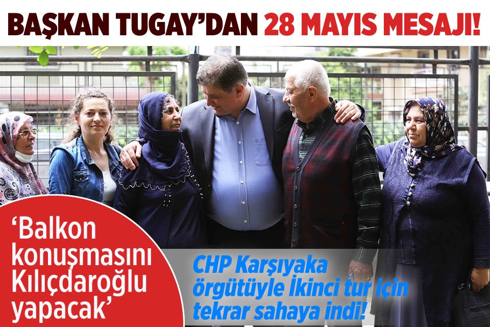 Programlar çerçevesinde CHP Karşıyaka İlçe Örgütüyle birlikte 28 Mayıs’a kadar