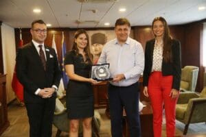 Gen&ccedil; Liderler ve Girişimciler (JCI) Derneği İzmir Şube Başkanı A&ccedil;elya
