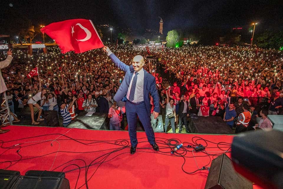 İzmir B&uuml;y&uuml;kşehir Belediye Başkanı Tun&ccedil; Soyer, İzmir&rsquo;in işgalden kurtuluşunun 99&rsquo;uncu