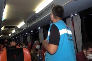 KIRIKKALE'de başkasına ait HES kodu kullanarak otob&uuml;ste seyahat eden ve