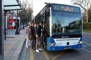 Ankara B&uuml;y&uuml;kşehir Belediyesi, 15 Ocak 2023 tarihi itibarıyla ulaşım &uuml;cretlerine