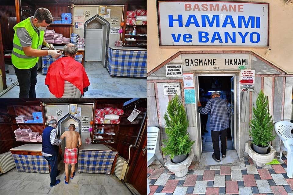 İzmir B&uuml;y&uuml;kşehir Belediyesi s&uuml;rd&uuml;rd&uuml;ğ&uuml; ge&ccedil;ici barınma hizmetinin yanı sıra kentteki