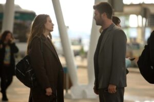 Başrollerini Kıvanç Tatlıtuğ ve Serenay Sarıkaya'nın paylaştığı "Aile" dizisinin çekimlerinden