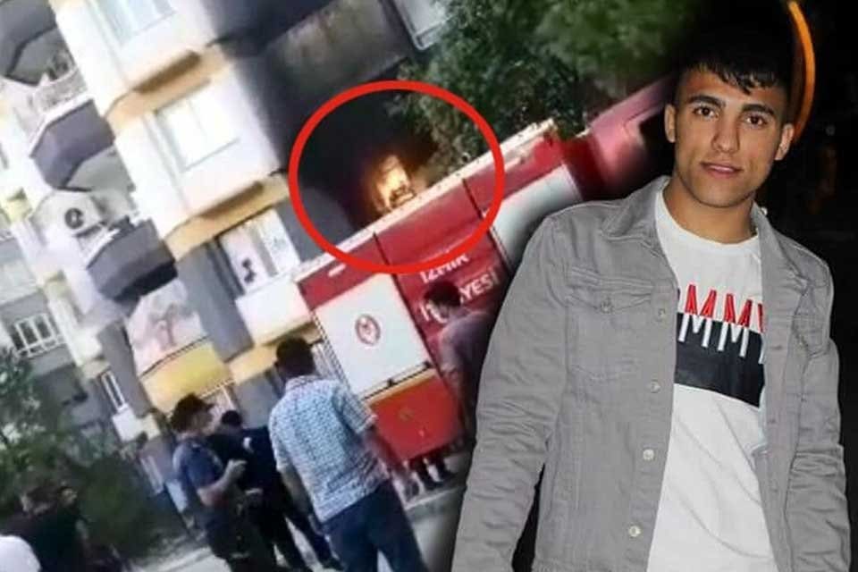 İzmir'in Torbalı il&ccedil;esinde, Batuhan Barlak'ın (19) laf atma tartışmasında bı&ccedil;aklanarak