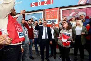 CHP Konak İl&ccedil;e Başkanı Akın K&uuml;&ccedil;&uuml;koğullarından, Konak Belediye Meclis &Uuml;yeleri,