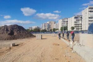 Bayraklı genelinde yeşil alan oranını artırmak ve modern park alanları