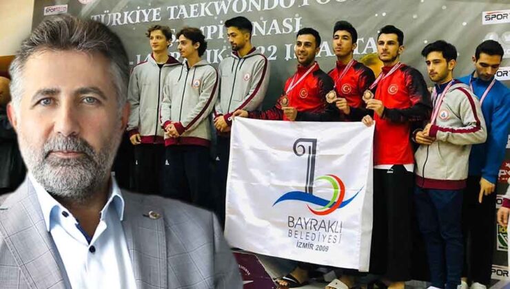 Bayraklı'da gurur tablosu! Taekwondoda Türkiye derecesi… Sandal: 'Gururu yaşıyoruz'